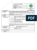 SOP penggunaan SOUND LEVEL METER