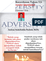 Modul 04. Kecerdasan Tahan Uji (Adversity Quotient)