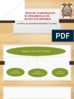 2 ESTUDIOS DE VIABILIDAD EN EL DESARROLLO DE PROYECTOS MINEROS