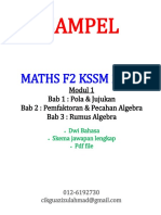 (Sampel) Maths F2