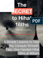 The Secret To Hihat 16ths