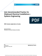 IEEE Std. 45.3-2015 - IEEE Recommended Practice For Shipboard Electrical Installations - Systems Engineering PDF
