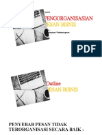 Pengorganisasian Pesan Bisnis PDF