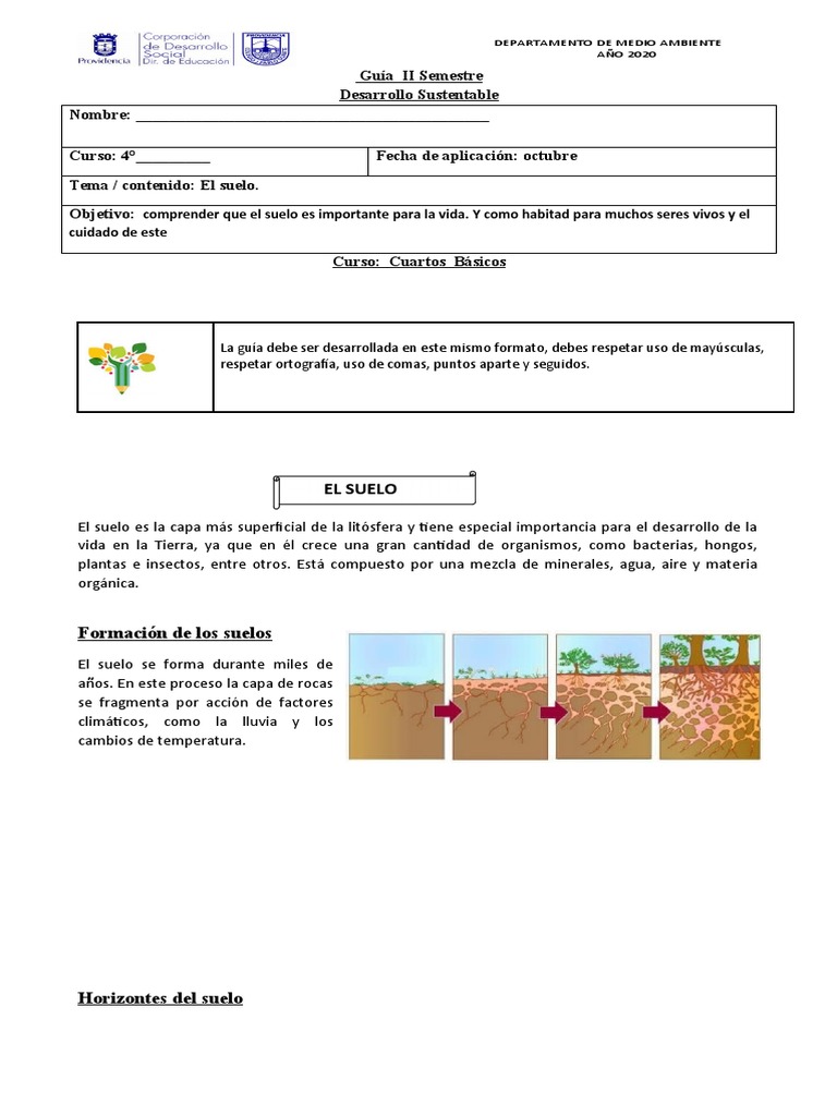 Guía Didáctica sobre el Suelo para Niños | PDF | Suelo | Entorno natural