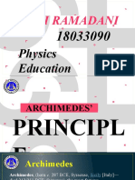 Archimedes' Principle Explained