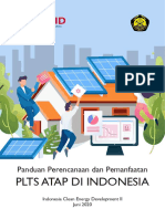Panduan Perencanaan Dan Pemanfaatan PLTS ATAP DI INDONESIA - Final PDF