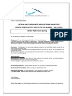 Ultralight Aircraft Airworthiness Notice: Date 1 September 2004