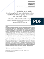 High-Density Production of The Rotifer Consideration of Water Quality, Zootechnical and Nutritional Aspects