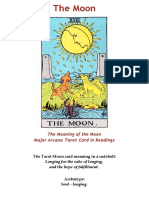 The Meaning of The Moon Major Arcana Tarot Card in Readings