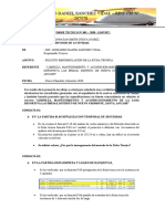 INFORME - CONSULTAS LOSA DEPORTIVA LAS BRISAS para El Proyectista