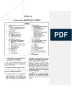 Chapter - 10 Ventilation and Heat Control