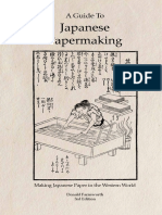 A Guide To Japanese Papermaking