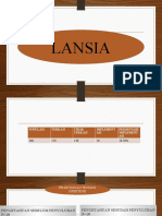 PPT KOMUNITAS LANSIA DATA