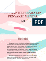 Asuhan Keperawatan Penyakit Mental