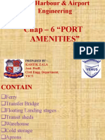 Ports and Harbors-CHAPTER - 6. PORT AMENITIES.pptx