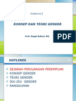 Konsep Dan Teori Gender Fpik