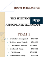 Classroom Interaction Team e