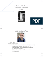 The Politics of The Envelope Alejandro Zaera-Polo (2008)