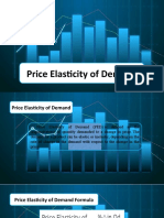 Price Elasticity of Demand