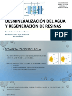 Desmineralización del agua