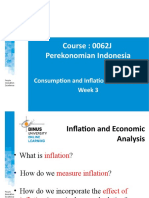 Course: 0062J Perekonomian Indonesia: Consumption and Inflation in Indonesia Week 3