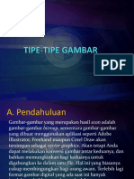 Tipe-Tipe Gambar