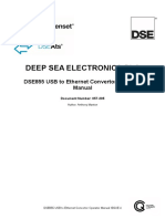 Deep Sea Electronics PLC: DSE855 USB To Ethernet Convertor Operator Manual