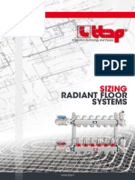 Radiant Floor Systems: Sizing
