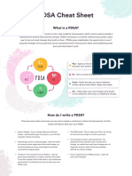 PDSA Cheat Sheet: What Is A PDSA?