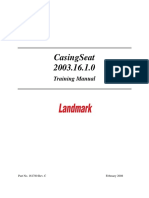 CasingSeat2003.16.1.0Training Manual161780C