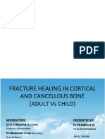 Fracture Healing in Cortical and Cancellous Bone