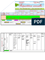 Progression Annuelle Bien Détaillé 4 AP Répartition Du Projet 1