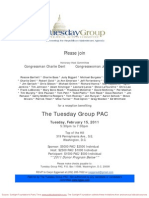 Reception For Tuesday Group PAC