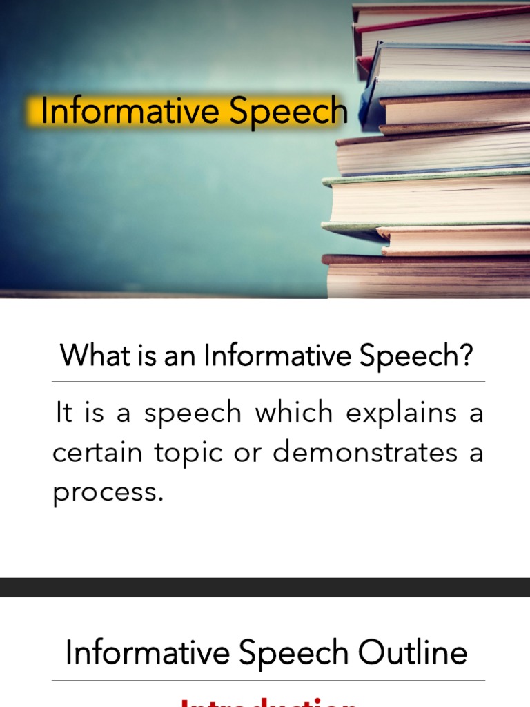 Informative Speech PDF | PDF | Psychological Concepts | Cognition