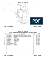 FD30-16 S/N 700001-UP: Steel Cabin Inner Parts (Front Wiper) (#712345-)