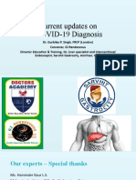 COVID - 19 Diagnosis - Current Updates Final