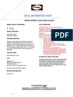 Technical Information Sheet: Harris Speedy Lead Free Solder