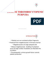 Immune Thrombocytopenic Purpura: IAP UG Teaching Slides 2015-16