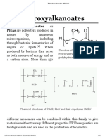 PHA - Polyhydroxyalkanoates