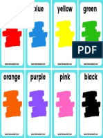Colors Student Cards PDF