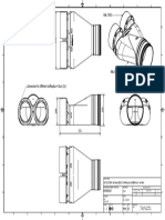 OS 125 290 Verloop Ø125 Uniflexplus 2xø90 Excl. Ventiel 2005000227