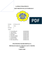 Laporan Praktikum Ekstraksi Nikotin Dalam Tembakau - Kel. 2 - 2EGA