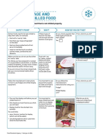 Chilled Storage and Displaying Chilled Food: Safe Method