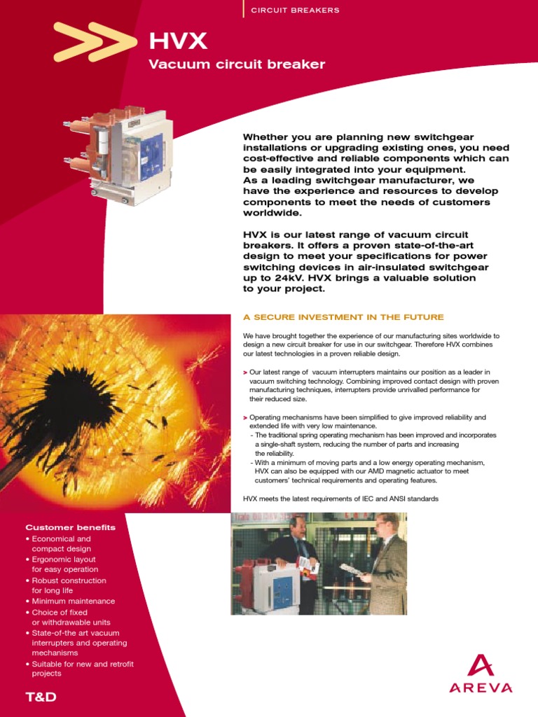 HVX Leaflet PDF | PDF | Power Engineering | Components