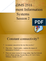 ADMS 2511: Management Information Systems