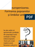 Indoeuropenizarea Popoare Europene.