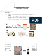 Fermentación Alcohólica