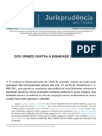 Jurisprudencia em Teses 152 - Dos Crimes Contra A Dignidade Sexual - II