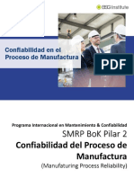 Confiabilidad en el proceso de manufactura