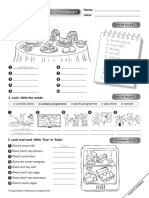 Doughnut: Reinforcement Worksheet 1